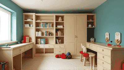 Children's room renovation: a design concept that balances safety and creativity